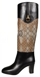 (W) Botas Altas Gucci de Cuero sin Cordones 'Negro Marrón' 718258-AABAJ-1080 Buy (W) Botas Altas Gucci de Cuero sin Cordones 'Negro Marrón' 718258-AABAJ-1080