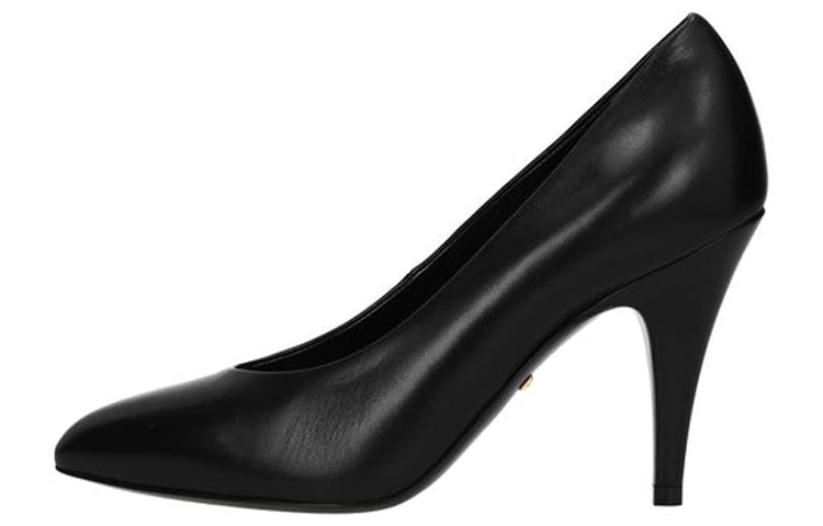 (Women) Gucci Leather High-Top Sneaker 'Black' 589769-C9D00-1000