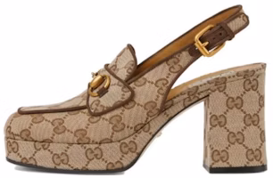 (Women) Gucci Leather High Heel 'Beige' 776916-G1730-9755 (Women) Gucci Leather High Heel 'Beige' 776916-G1730-9755