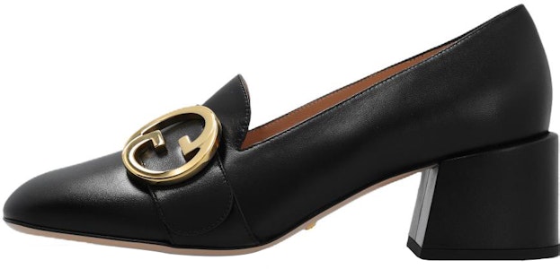 (W) 구찌 블랙 미드힐 펌프스 700053-C9D00-1000 Buy (W) 구찌 블랙 미드힐 펌프스 700053-C9D00-1000