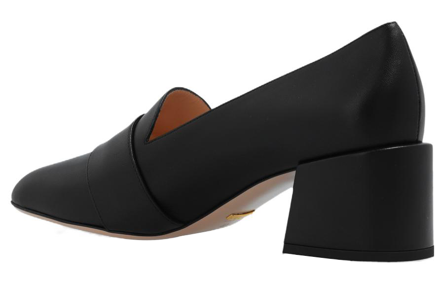 Shop (W) グッチ ブロンド ミッドヒール パンプス (ブラック) 700053-C9D00-1000