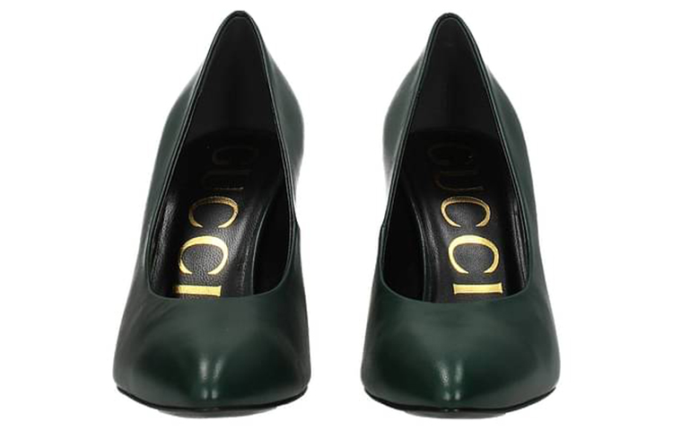 Shop (Women) Gucci Leather High Heel 'Green Fashion' 589769-C9D00-3154
