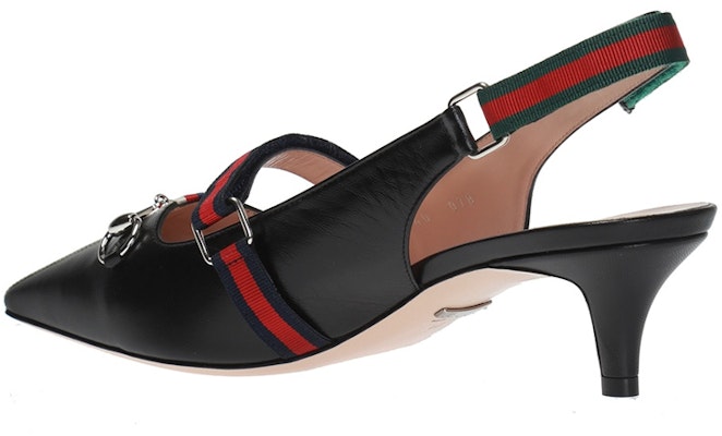 (Women) Gucci Leather High Heel 'Horsebit Black' 549616-0HEW0-1095 Lookbook (Women) Gucci Leather High Heel 'Horsebit Black' 549616-0HEW0-1095