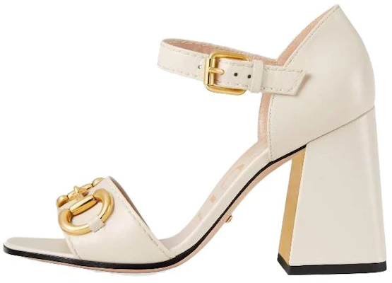 (Women) Gucci Leather High Heel 'Horsebit White' 655411-BKO00-9022 Buy (Women) Gucci Leather High Heel 'Horsebit White' 655411-BKO00-9022