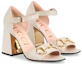 Order (Women) Gucci Leather High Heel 'Horsebit White' 655411-BKO00-9022