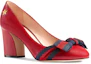 Order (Women) Gucci Leather High Heel 'Red' 432044-CQXS0-6488