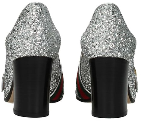 (W) Gucci High Heel Kulit 'Silver Double G' Sepatu Wanita 476662-KSPB0-8172 Purchase (W) Gucci High Heel Kulit 'Silver Double G' Sepatu Wanita 476662-KSPB0-8172
