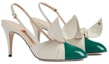 Order (W) Gucci Kulit Tumit Tinggi Mule Edisi 'Tahun Baru Lunar Arnab' 722966-BNC80-3146