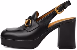 (Women) Gucci Leather High Heel Pump 'Simple Comfort Black' 771566-0G0V0-1000 (Women) Gucci Leather High Heel Pump 'Simple Comfort Black' 771566-0G0V0-1000