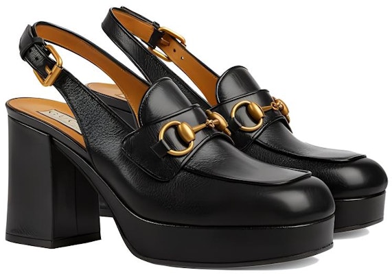(Women) Gucci Leather High Heel Pump 'Simple Comfort Black' 771566-0G0V0-1000 Lookbook (Women) Gucci Leather High Heel Pump 'Simple Comfort Black' 771566-0G0V0-1000