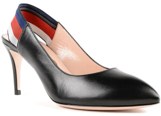(W) Gucci Zapatos de Tacón de Cuero 'Negro' 524646-0HEK0-1072 Lookbook (W) Gucci Zapatos de Tacón de Cuero 'Negro' 524646-0HEK0-1072