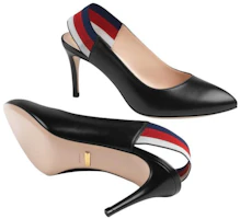 Details for (Women) Gucci Leather High Heel Pumps 'Black' 524646-0HEK0-1072