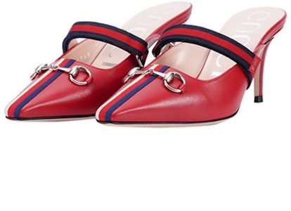 (W) グッチ レッドホースビット レザーハイヒールパンプス 549617-0HEX0-6473 Lookbook (W) グッチ レッドホースビット レザーハイヒールパンプス 549617-0HEX0-6473