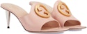 (Women) Gucci Leather High Heel Slide 'Pink Fashion' 723391-C9D00-5909