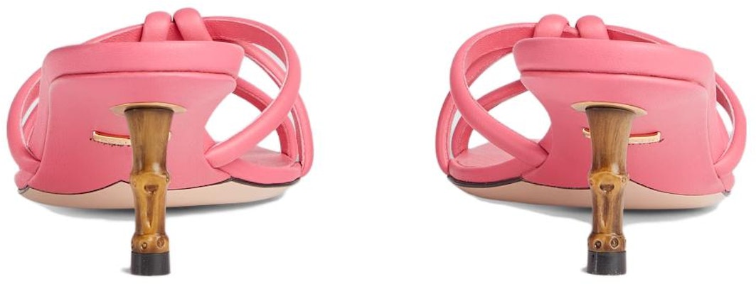 (Women) Gucci Leather High-Heel Slide Sandals 'Pink' 746034-BKO00-6627 Shop (Women) Gucci Leather High-Heel Slide Sandals 'Pink' 746034-BKO00-6627