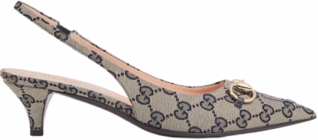 (Women) Gucci Leather High Heels 'Biān Buckle Embossed Milky Blue' 782627-2HK80-4041 (Women) Gucci Leather High Heels 'Biān Buckle Embossed Milky Blue' 782627-2HK80-4041