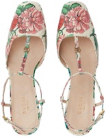 (W) 古驰花卉图案真皮高跟鞋 746393-AAB0B-8464 Order (W) 古驰花卉图案真皮高跟鞋 746393-AAB0B-8464