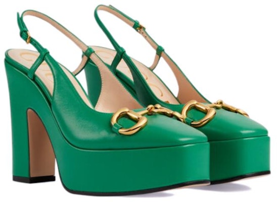 (W) 구찌 가죽 하이힐 '그린 버클' (Gucci Leather High Heels 'Green Buckle') 723837-BKO00-3727 Order (W) 구찌 가죽 하이힐 '그린 버클' (Gucci Leather High Heels 'Green Buckle') 723837-BKO00-3727