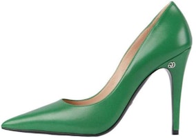(Women) Gucci Leather High Heels 'Green Stiletto' 738682-C9D00-3219 (Women) Gucci Leather High Heels 'Green Stiletto' 738682-C9D00-3219