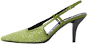 Buy (W) Gucci Leren Hoge Hak ''Licht Gesp Band Groen'' 7.5cm 727184-9W840-3506