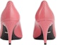Lookbook (W) Gucci Tumit Tinggi Kulit Wanita 'Pink Double G' 738683-C9D00-6627