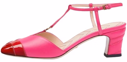 (Women) Gucci Leather High Heels 'Pink Fashion' 746383-AAB68-6444 (Women) Gucci Leather High Heels 'Pink Fashion' 746383-AAB68-6444