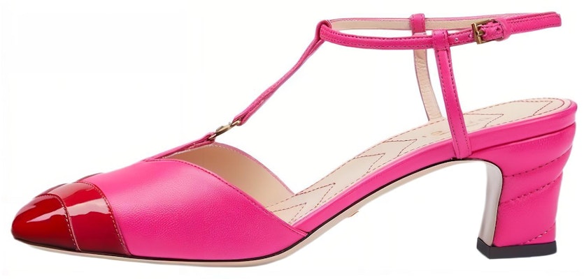 (Women) Gucci Leather High Heels 'Pink Fashion' 746383-AAB68-6444 Buy (Women) Gucci Leather High Heels 'Pink Fashion' 746383-AAB68-6444