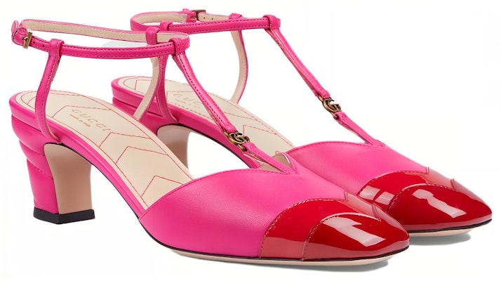 (W) 구찌 핑크 가죽 하이힐 (Gucci Pink Leather High Heels) 746383-AAB68-6444 Lookbook (W) 구찌 핑크 가죽 하이힐 (Gucci Pink Leather High Heels) 746383-AAB68-6444