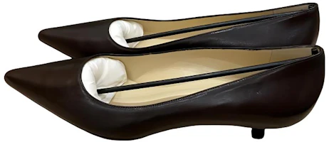 (Women) Gucci Leather High Heels 'Simplistic Comfort Deep Brown' 159034-A0D00-2042 (Women) Gucci Leather High Heels 'Simplistic Comfort Deep Brown' 159034-A0D00-2042