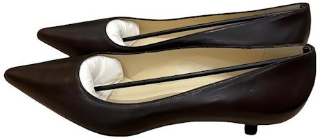 (Women) Gucci Leather High Heels 'Simplistic Comfort Deep Brown' 159034-A0D00-2042 (Women) Gucci Leather High Heels 'Simplistic Comfort Deep Brown' 159034-A0D00-2042