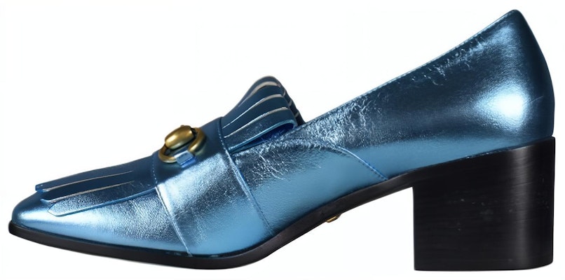 (Women) Gucci Leather High Heels 'Sky Blue' 443406-B8B00-4801 Buy (Women) Gucci Leather High Heels 'Sky Blue' 443406-B8B00-4801