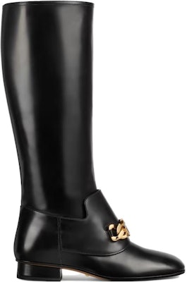 (W) グッチ レザー ハイカットブーツ (Gucci レザー ハイカット) 756398-DS800-1000 Order (W) グッチ レザー ハイカットブーツ (Gucci レザー ハイカット) 756398-DS800-1000