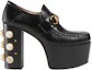 Order (W) Mocassins en Cuir Gucci Horsebit ''Noir'' 470970-C9D00-1000