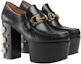 Lookbook (W) Mocassins en Cuir Gucci Horsebit ''Noir'' 470970-C9D00-1000