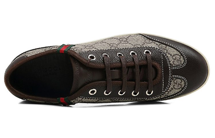 Lookbook (Women) Gucci Leather Lace-Up 'Fashion Brown' 204283-KGDP0-9768