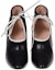 Shop (W) But Hitam Gucci Kulit Bertumit Sederhana Lace-Up 626736-DMBT0-1081