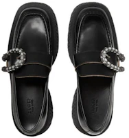 Purchase GUCCI古馳 皮革 樂福鞋 女款 黑色