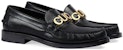 (W) Gucci Kasut Loafer Kulit 'Hitam' 700036-D3V00-1000