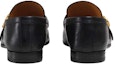 Shop (W) Gucci Loafer Kulit 'Hitam Double G Web' 428609-D3VN0-1060