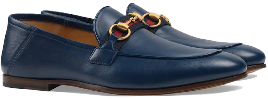 (W) Gucci Lederloafer ''Blau Horsebit mit Rot-Grünem Web'' 581513-DLCC0-4268 Lookbook (W) Gucci Lederloafer ''Blau Horsebit mit Rot-Grünem Web'' 581513-DLCC0-4268