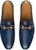 (W) Gucci Loafer Kulit 'Biru dengan Jalur Merah & Hijau Horsebit' 581513-DLCC0-4268