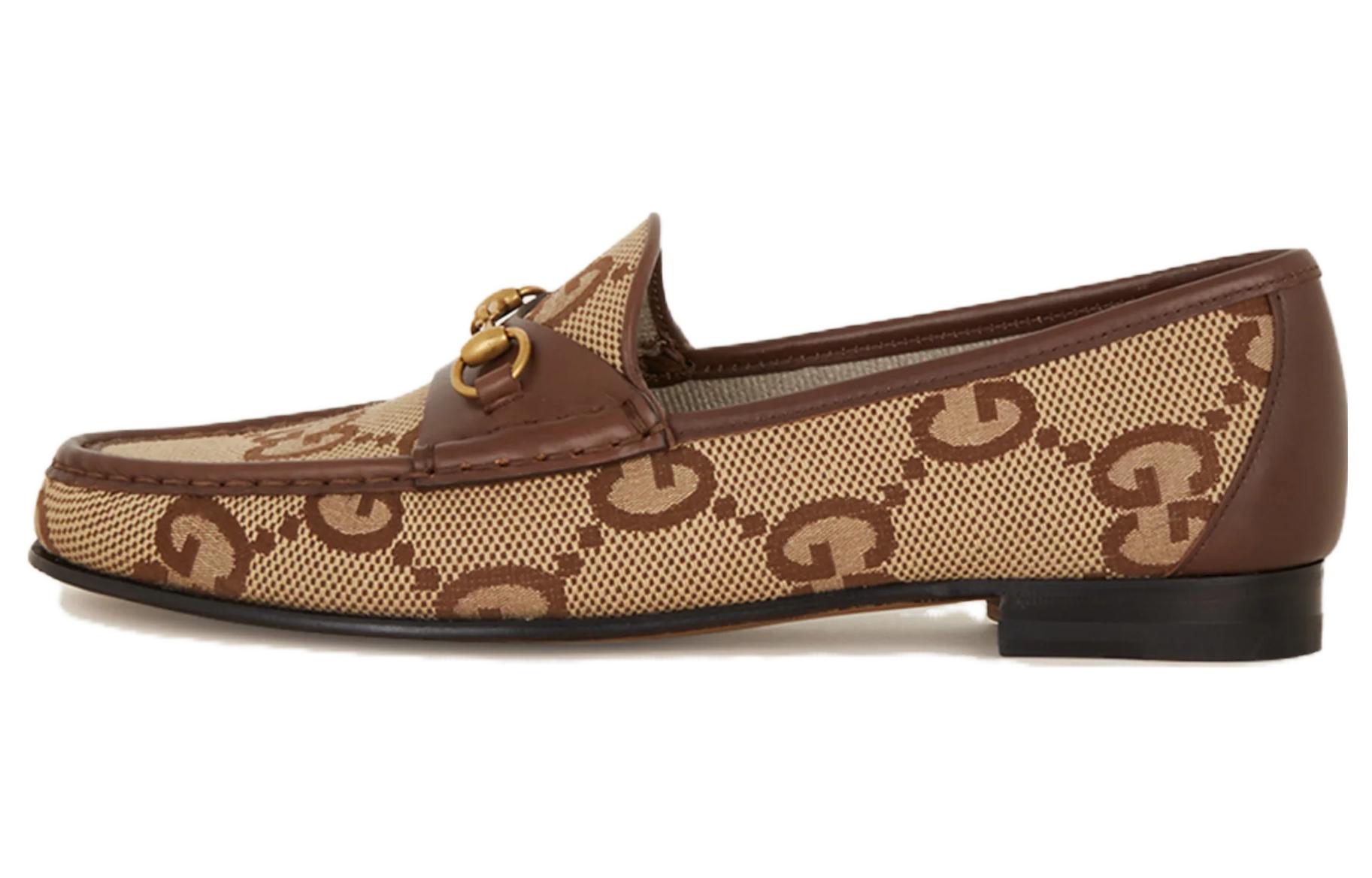 Buy (W) Gucci 1953 Loafer dengan Horsebit 'Camel Ebony' 727581-FABB5-2559