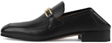 Buy Gucci Kasut Loafers G Bersambung 'Hitam' 598348-06F10-1000