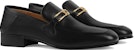 Gucci Kasut Loafers G Bersambung 'Hitam' 598348-06F10-1000