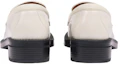 Shop (W) Gucci Kasut Loafer Kulit 'Interlocking G Putih' 701791-10R60-9022