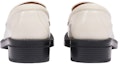 Shop (W) Gucci Kasut Loafer Kulit 'Interlocking G Putih' 701791-10R60-9022