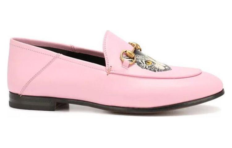 Order (W) グッチ　猫プリントレザーローファー (Gucci Neko Purinto Rezā Rōfā) 580080-1GP00-5828