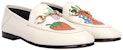 (W) Gucci Kasut Kulit Loafer 'Cetakan Strawberi' 580081-1GN00-9531