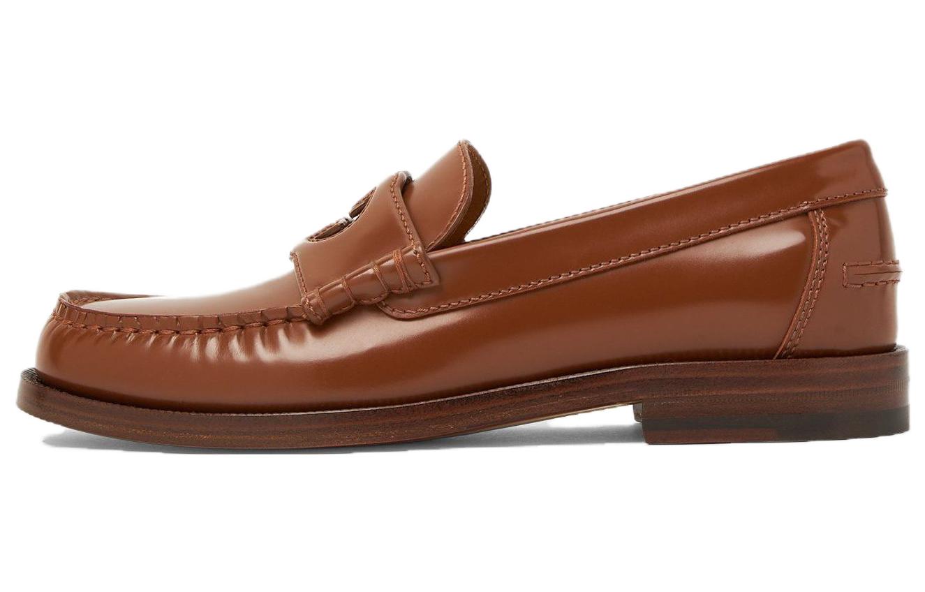 (Women) Gucci Leather Loafer Low 'Brown' 73867617X002535
