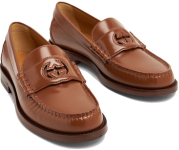 (W) Mocasines Gucci de Cuero Bajos 'Marrón' 73867617X002535 Shop (W) Mocasines Gucci de Cuero Bajos 'Marrón' 73867617X002535